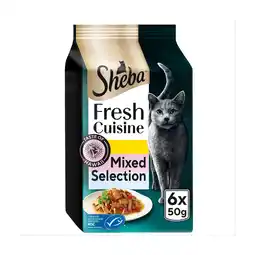 Morrisons Sheba Fresh Cuisine Pouches Taste Of Hawaii 6x50g offer
