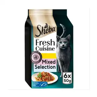 Morrisons Sheba Fresh Cuisine Pouches Taste Of Hawaii 6x50g offer