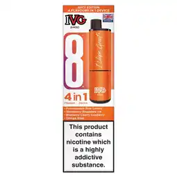 Morrisons IVG 2400 Rechargeable Juicy Edition 20mg offer