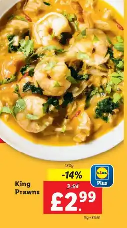 Lidl King Prawns offer
