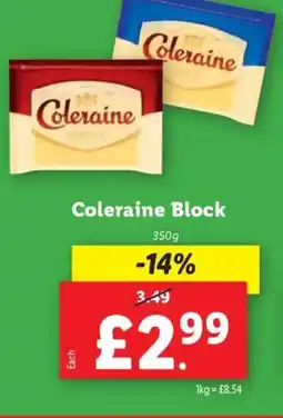 Lidl Coleraine Block offer