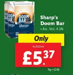 Lidl Sharp's Doom Bar offer