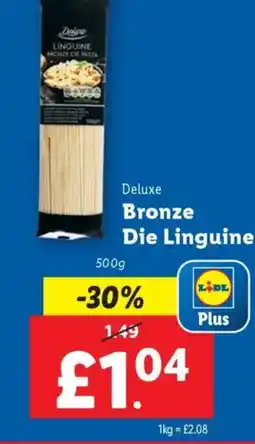 Lidl Deluxe Bronze Die Linguine offer
