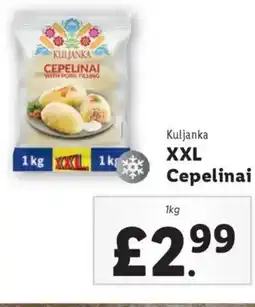 Lidl Kuljanka XXL Cepelinai offer