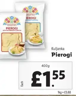 Lidl Kuljanka Pierogi offer