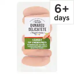 Tesco Dunareu Delicatete Chicken & Pork Sausage 500g offer