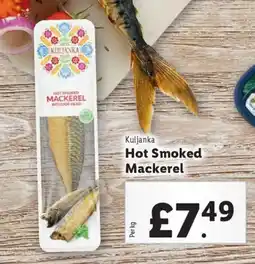 Lidl Kuljanka Hot Smoked Mackerel offer