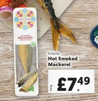 Lidl Kuljanka Hot Smoked Mackerel offer