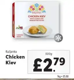 Lidl Kuljanka Chicken Kiev offer