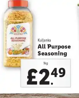 Lidl Kuljanka All Purpose Seasoning offer