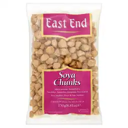 Tesco East End Soya Chunks 250G offer