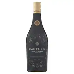 Tesco Carthy's Country Cream Liqueur 70cl offer