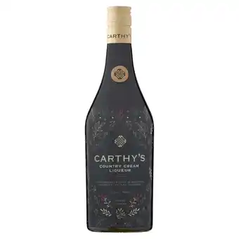 Tesco Carthy's Country Cream Liqueur 70cl offer