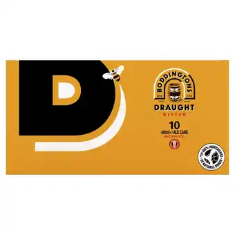 Tesco Boddingtons 10x440ml offer