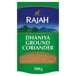 Tesco Rajah Dhaniya Ground Coriander 100G offer