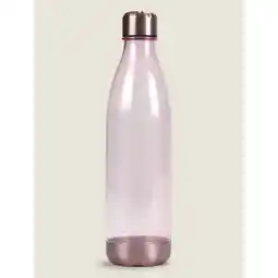Asda George Home Pink and Gold Water Bottle offer