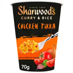 Asda Sharwood's Curry & Rice Chicken Tikka 70g offer