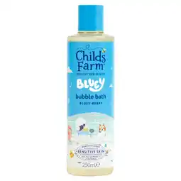 Asda Childs Farm Bluey-Berry Bubble Bath 250ml offer