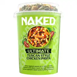 Asda Naked Ultimate Tuscan Style Chicken Pasta 74g offer