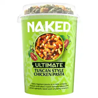 Asda Naked Ultimate Tuscan Style Chicken Pasta 74g offer