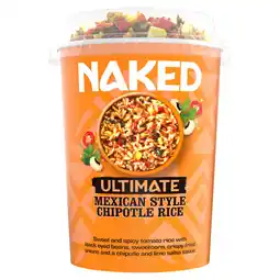 Asda Naked Ultimate Mexican Style Chipotle Rice 81g offer