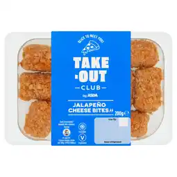 Asda Takeout Club by ASDA Jalapeño Cheese Bites 200g offer