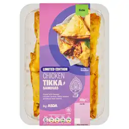 Asda ASDA Limited Edition Chicken Tikka Samosas 200g offer