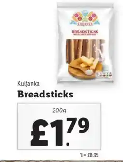 Lidl Kuljanka Breadsticks offer