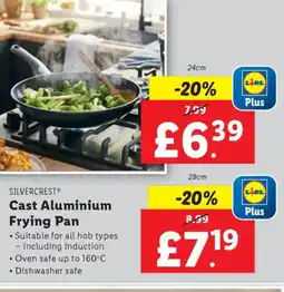 Lidl SILVERCREST Cast Aluminium Frying Pan offer