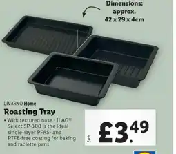 Lidl LIVARNO Home Roasting Tray offer