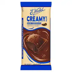Tesco E. Wedel Dark Chocolate with Chocolate Filling 100g offer