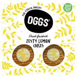 Tesco OGGS Zesty Lemon Cakes 4pk offer