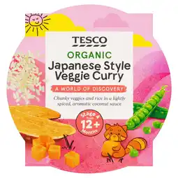 Tesco TESCO Organic Japanese Style Veggie Curry 200G offer
