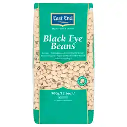 Tesco East End Black Eye Beans 500G offer
