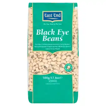 Tesco East End Black Eye Beans 500G offer