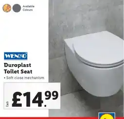 Lidl WENKO Duroplast Toilet Seat offer