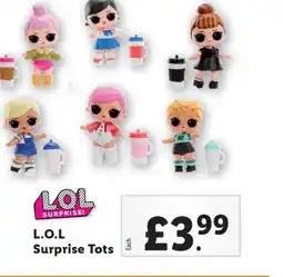 Lidl L.O.L Surprise Tots offer
