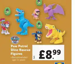 Lidl Paw Patrol Dino Rescue Figures offer