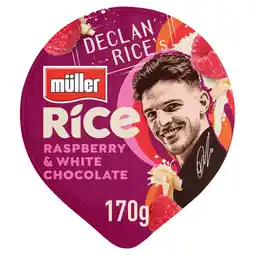 Asda Muller Limited Edition Raspberry & White Chocolate Rice 170g offer
