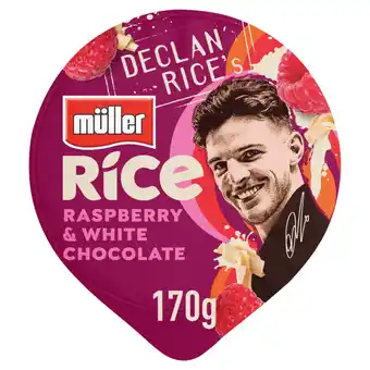 Asda Muller Limited Edition Raspberry & White Chocolate Rice 170g offer