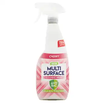 Asda ASDA Cherry Multi Surface Cleaning Spray 750ml offer