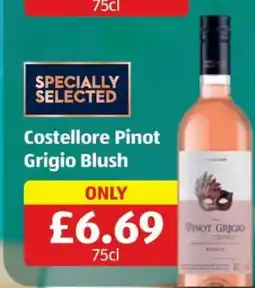 Aldi Costellore Pinot Grigio Blush offer