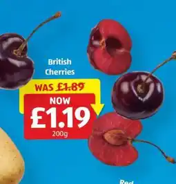 Aldi British Cherries offer