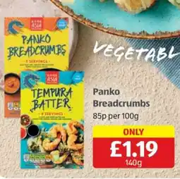 Aldi Panko Breadcrumbs offer