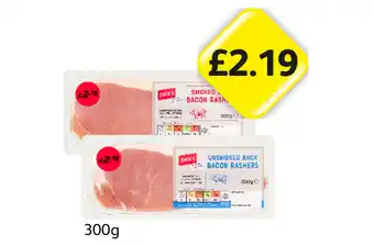 Londis Jack's Back Bacon Rashers Smoked, Unsmoked offer
