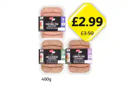 Londis Jack's Sausages Traditional Pork, Lincolnshire offer