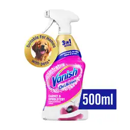 Asda Vanish Gold Oxi Action Carpet Care & Upholstery Spot on Spray 500 ml offer