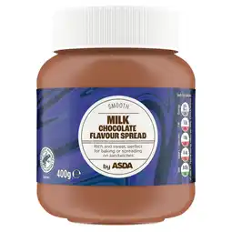 Asda ASDA Smooth Milk Chocolate Flavour Spread 400g offer