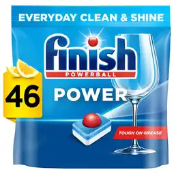Asda Finish Power All in One Dishwasher Tablets Lemon - 46 Tabs offer