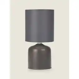 Asda George Home Dark Grey Table Lamp offer